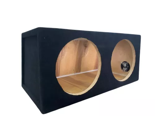 Корпус для сабвуфера BOX-102 черный (3Я 2x10" наклон 40 л.) Корпус для сабвуфера BOX-102 черный (3Я 2x10" наклон 40 л.)