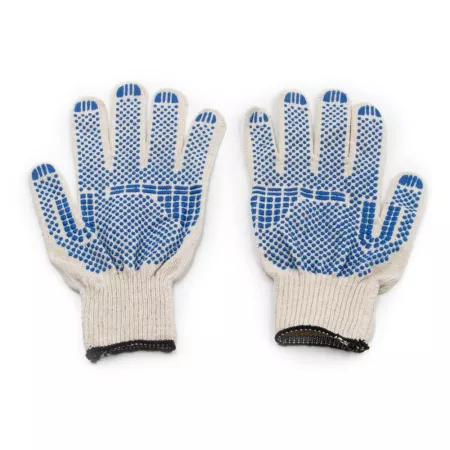 Перчатки рабочие с ПВХ 10 класс х/б 