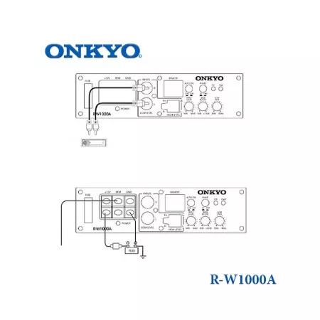 Onkyo R-W1000A активный корпусной сабвуфер