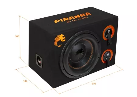DL Audio Piranha 12 Double Port V.2 сабвуфер