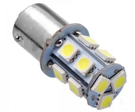 Светодиодная лампа 12V Т20 белая, 9 SMD 2835 диодов, без цоколя