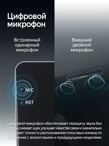 Фото цифровой внешний микрофон teyes для cc4 pro Цифровой внешний микрофон Teyes для CC4 Pro