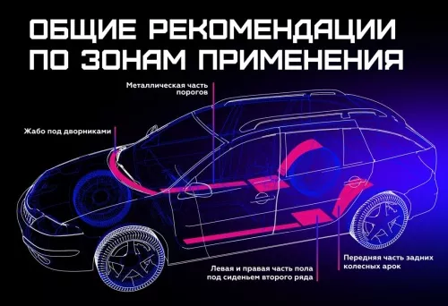 Фото stp f-200 (0.15 х 0.5м) вибропоглощающий материал StP F-200 (0.15 х 0.5м) вибропоглощающий материал