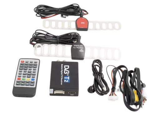 Цифровой DVB-T2 тюнер с двумя активными (усиливающими) антеннами AVS7005DVB