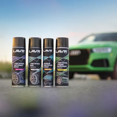 LAVR LN1443 очиститель шин пенный 650ml