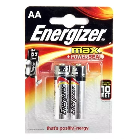 Батарейка Energizer MAX LR6 (AAx2) BL2