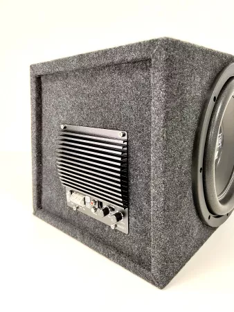 Hellion AWB-12/E12 с динамиком EDGE EDB12D2LITE-E0 активный корпусной сабвуфер