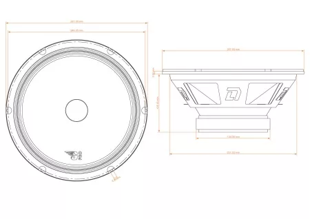 DL Audio Gryphon Pro 250 Midbass