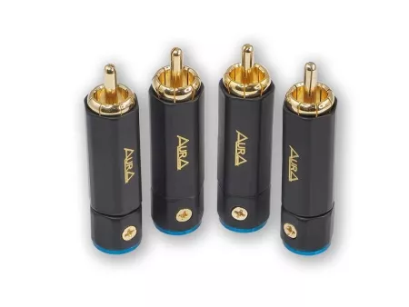 Aura RCA-P613 RCA коннектор, 6 мм вход, (4 шт)