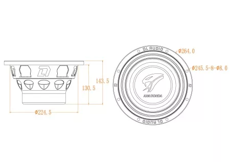 DL Audio Anaconda 10 сабвуфер