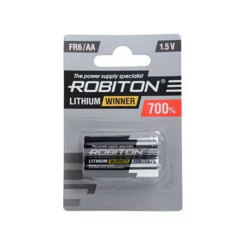 Фото батарейка robiton winner fr6-bl2 Батарейка Robiton winner fr6-bl2