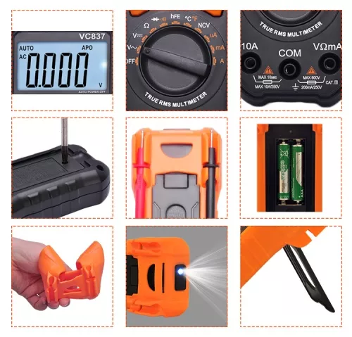 Мультиметр цифровой VC835 (автоматический)