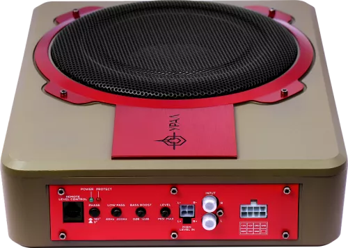 Фото ural пмн-2 "черная вдова" активный корпусной сабвуфер Ural ПМН-2 "Черная Вдова" активный корпусной сабвуфер