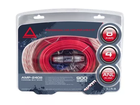 Фото aura amp-2408 комплект кабелей для усилителя Aura AMP-2408 комплект кабелей для усилителя