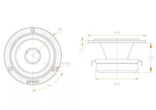 Фото dl audio raven tw-03 твитер DL Audio Raven TW-03 твитер