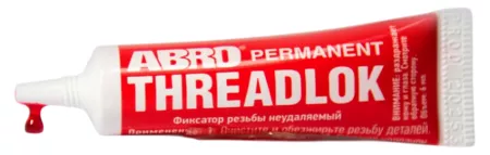 Abro фиксатор резьбы красный неудаляемый 6 мл
