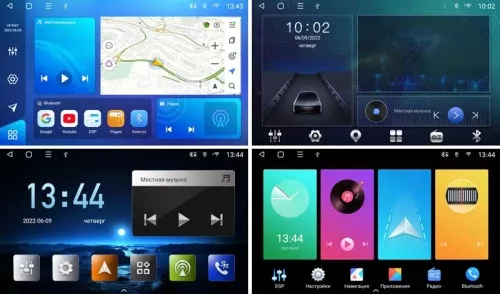 NOVA TS18 2K Qled 9.5" 2000*1200 Android 11 Память 3/32, 2 USB, 3RCA, 4G