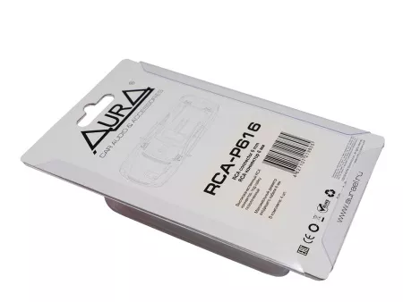 Aura RCA-P616 RCA коннектор, 6 мм вход, (4 шт)