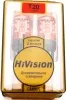 Лампа светодиодная "HiVision" T20 (7443) двухконтактная, CSP, красный