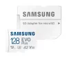 Samsung карта памяти, microSD, 128GB, Class 10 + адаптер