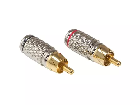 Aura RCA-P601 RCA коннектор, 6 мм вход, (4 шт)