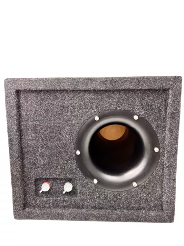Фото корпус для сабвуфера box-10т40 графит ( 10", 40 л. 110 труба) Корпус для сабвуфера BOX-10Т40 графит ( 10", 40 л. 110 труба)