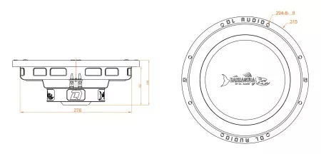 DL Audio Barracuda 12 Flat сабвуфер