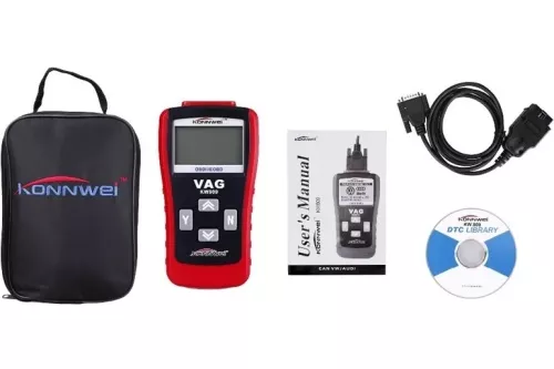 Фото автосканер konnwei (vw/audi) (obd2/eobd/can/wag) kw809 Автосканер Konnwei (VW/AUDI) (OBD2/EOBD/CAN/WAG) KW809