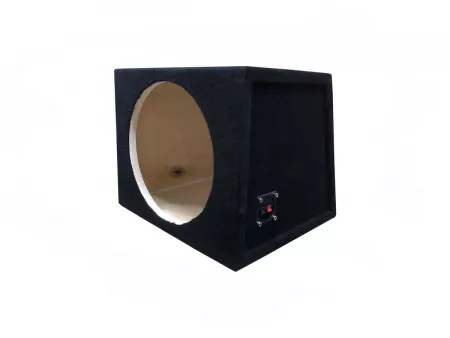 Корпус для сабвуфера BOX-121 черный (ЗЯ, 12", накл. 27 л.)