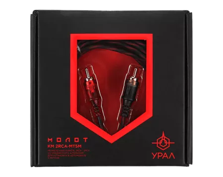 URAL MOLOT KM 2RCA-MT5M межблочный кабель 5м