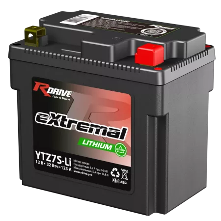 Аккумулятор мотоциклетный RDrive Extremal Lithium YTZ7S-LI