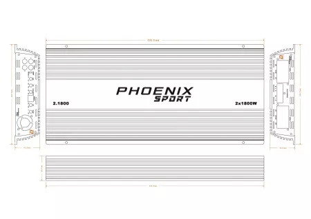 DL Audio Phoenix Sport 2.1800 усилитель