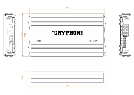 DL Audio Gryphon Lite 1.1500 усилитель