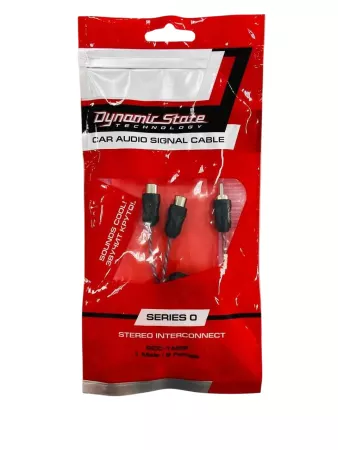 Dynamic State RCC-1M2F SERIES 0 RCA кабель 0.25м