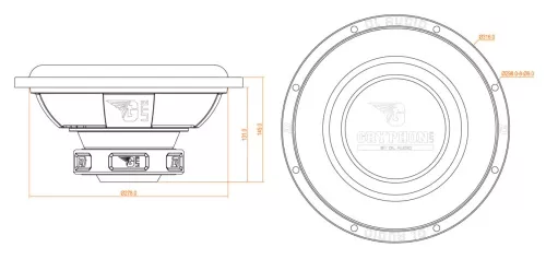 Фото dl audio gryphon lite 12 se v.2 сабвуфер DL Audio Gryphon Lite 12 SE v.2 сабвуфер