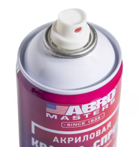 ABRO MASTERS краска-спрей высокотемпературная (красная)