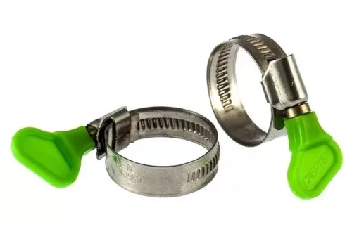 Фото хомут червячный сибртех w4 (20-35мм, шир. 12мм, 2шт) Хомут червячный СИБРТЕХ W4 (20-35мм, шир. 12мм, 2шт)