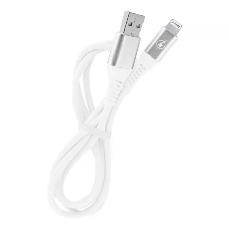 Кабель SMARTBUY USB Micro в рез.оплет. Gear, 1м. мет.након., белый