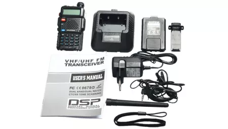 Baofeng UV-5R8W рация 400-520 MHz 8W 1800 mAh Чёрный