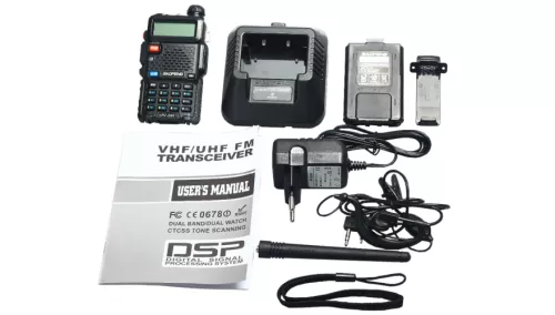 Baofeng UV-5R8W рация 400-520 MHz 8W 1800 mAh Чёрный