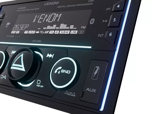 Aura Venom-D762DSP 2 DIN автомобильная процессорная магнитола