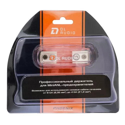 Фото dl audio phoenix fuse holder minianl01 держатель предохранителя DL Audio Phoenix Fuse Holder MiniANL01 держатель предохранителя