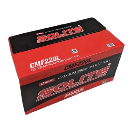 Solite 245H52L (CMF220L) 220Ач 1350А аккумулятор