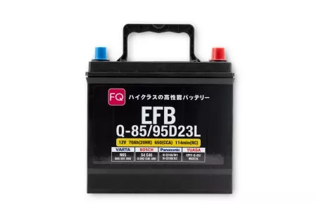 Аккумулятор FQ EFB Q-85 95D23L ёмк.70 Ач. п.т. 650 а