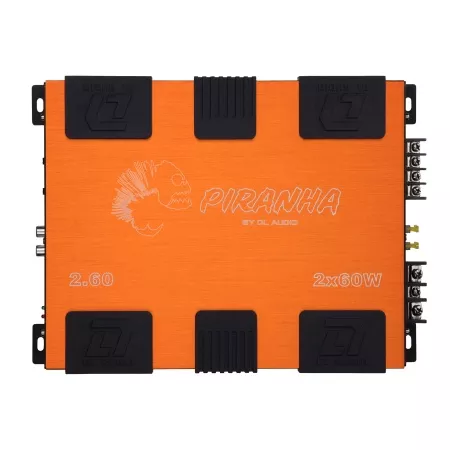 Фото dl audio piranha 2.60 усилитель  DL Audio Piranha 2.60 усилитель