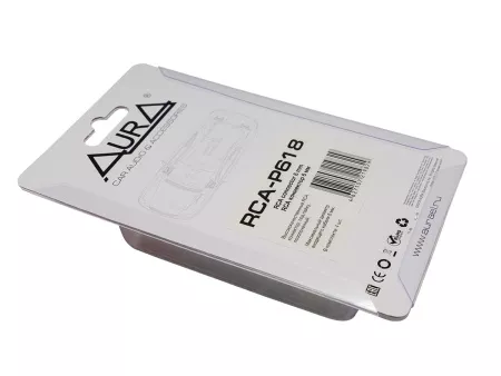 Aura RCA-P618 RCA коннектор, 6 мм вход, (4 шт)