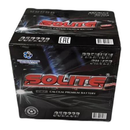 Solite Silver 95D23R 85Ач 630А аккумулятор автомобильный