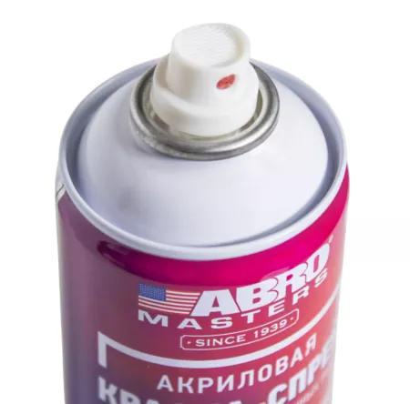 Фото abro masters краска-спрей (красный) ABRO MASTERS краска-спрей (красный)