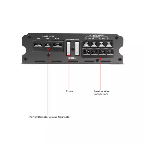 Фото recoil di 550.4 усилитель Recoil DI 550.4 усилитель