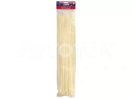 Хомутов нейлоновый ,белый 4,8мм*500мм 100шт ABRO MASTERS